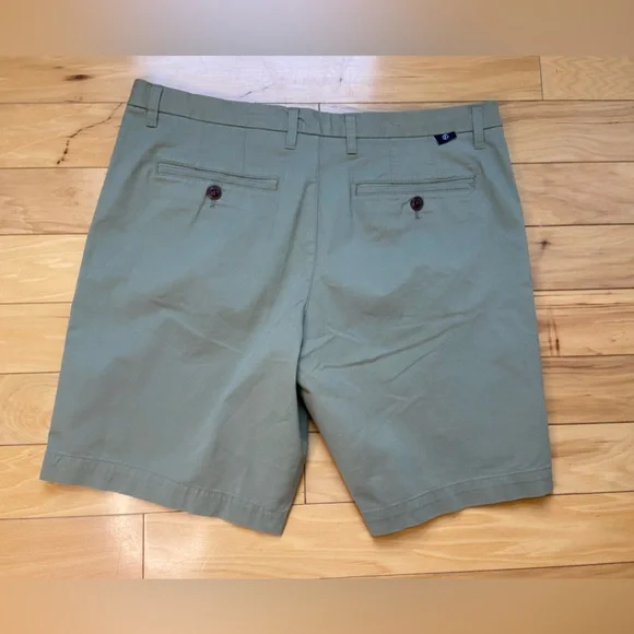 Ted Baker London Ashfrd Chino Shorts Sz 36 Pale Green Preppy Golf - Picture 8 of 9